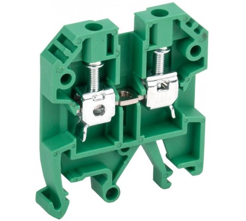 Клемма винтовая КВИ-4мм2 зеленая  YZN30-004-K06  IEK