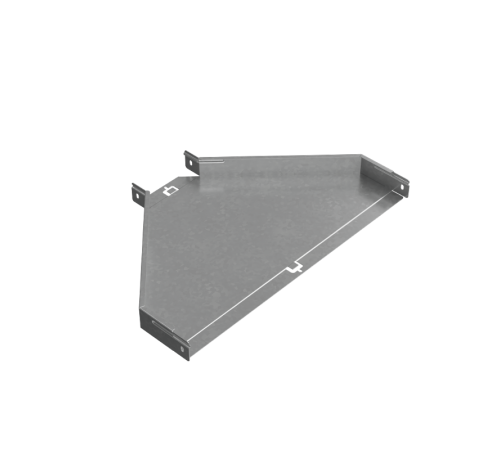 Переходник центральный 50х150-600 мм "ПЛЮС" HD  PDplus50-150-600-C HD   КМ-профиль