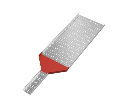 Переходник центральный 50х150-600 мм "ПЛЮС" HD  PDplus50-150-600-C HD   КМ-профиль