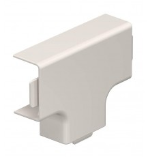 Крышка T-образной секции кабельного канала WDK 15x30 мм (ПВХ,кремовый) (WDK HT15030CW)  6161928  OBO Bettermann