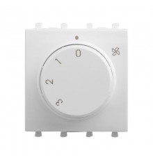 Механизм управления вентиляторами "Белое облако" "Avanti", 2 мод.  4400172  DKC