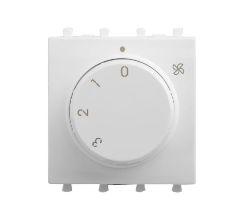 Механизм управления вентиляторами "Белое облако" "Avanti", 2 мод.  4400172  DKC