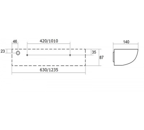 Светильник светодиодный ДПО OTN LED 600 10Вт 4000K IP20  1480000010   Световые Технологии