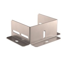 Универсальный ввод трассы лотков Стандарт INOX (AISI 409) 100х100  PR16.3720  Промрукав