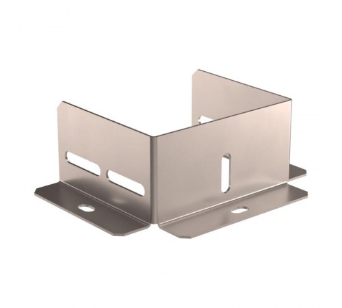 Универсальный ввод трассы лотков Стандарт INOX (AISI 409) 100х100  PR16.3720  Промрукав