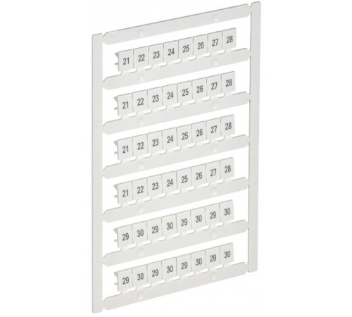 ARMAFIX Маркер для CTS 6мм2/CP 10мм2 "21-30"   AF-CT10D-M-006-03  IEK (ИЭК)