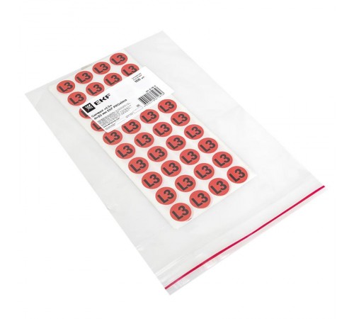 Наклейка "L3" d=20мм PROxima  an-2-15-2  EKF