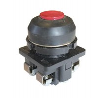 ВК30-10-02110-54 У2, красный, 2р, цилиндр, IP54, 10А. 660В, выключатель кнопочный (ЭТ)  ET052781  Электротехник