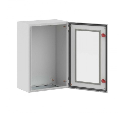 Корпус сварной навесной ST с прозрачной дверью и М/П ВхШхГ  600 x 400 x 250  R5STX0649  DKC