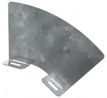 Перегородка разд. 80мм пов. верт. внеш. 45град HDZ  CRP40-0-45-080-HDZ  IEK