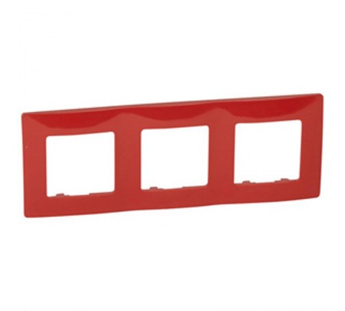 Etika Красная Рамка 3-ая  672533  Legrand