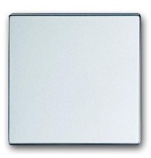 Клавиша для механизма 1-клавишного выкл./перекл./кнопки, серия solo/future, цвет серебристо-алюминиевый  1751-0-3075   2CKA001751A3075  ABB