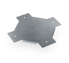 Крышка ответвителя Х-образного Профи INOX (AISI 316) 150 (1,0 мм)  PR16.16987  Промрукав