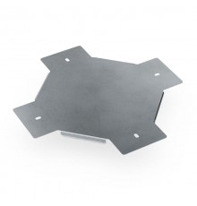 Крышка ответвителя Х-образного Профи INOX (AISI 316) 100 (1,0 мм)  PR16.16986  Промрукав