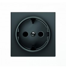 Накладка для розетки SCHUKO, серия SKY, цвет чёрный бархат2CLA858800A1501 ABB