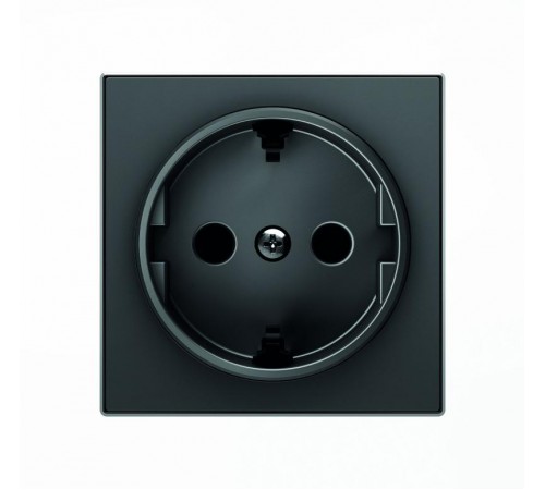 Накладка для розетки SCHUKO, серия SKY, цвет чёрный бархат2CLA858800A1501 ABB