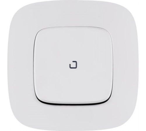 Valena ALLURE DIY Белый Переключатель 1-клавишный с подсветкой 10А 250В  752726  Legrand