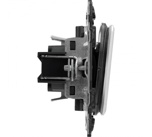 Valena ALLURE DIY Белый Переключатель 1-клавишный с подсветкой 10А 250В  752726  Legrand