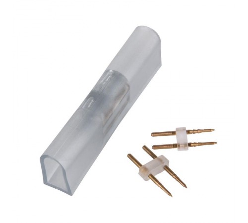 Переходник для неона LS001 220V 5050 RGB односторонний (10pkt) (PSL-02)  a040612  Elektrostandard