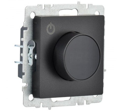 BRITE Термостат электронный с индикацией ТС10-1-БрЧ черный  BR-RT11-K02  IEK