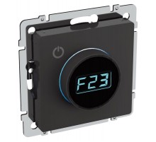 BRITE Термостат электронный с индикацией ТС10-1-БрЧ черный  BR-RT11-K02  IEK