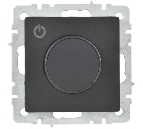 BRITE Термостат электронный с индикацией ТС10-1-БрЧ черный  BR-RT11-K02  IEK