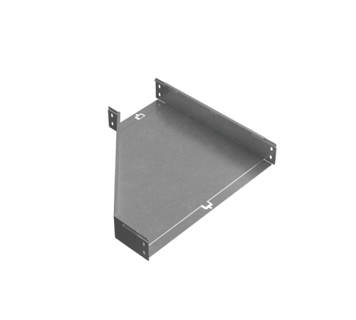 Переходник правый 80х200-500 мм "ПЛЮС" HD  PDplus80-200-500-R HD   КМ-профиль