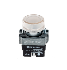 Сигнальная лампа в сборе, белый, 220V AC/DC, мет. MTB2-BV631  43354  ОВЕН