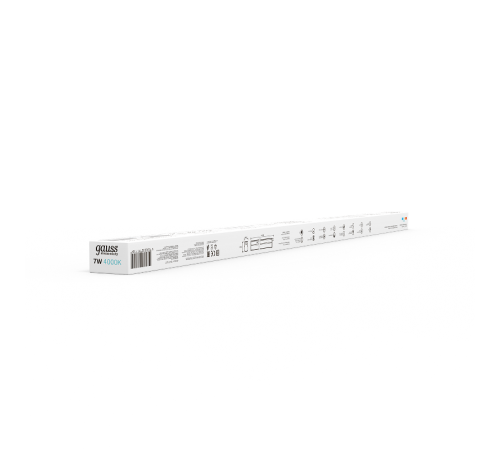 Светильник светодиодный линейный матовый TL Elementary 7W 4000K 563х22х33, 500лм 1/25  130411207  Gauss