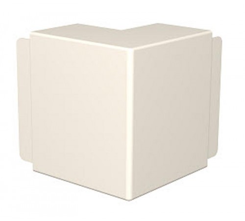 Крышка внешнего угла кабельного канала WDK 80x170 мм (ПВХ,кремовый) (WDK HA80170CW)  6161103  OBO Bettermann