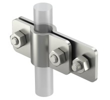 Соединитель стержня заземления и полосы (2730 20 VA)  5001366  OBO Bettermann