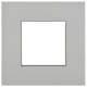 SKANDY Рамка 1-местная SK-F31S металл серебряный   SK-M12-M-K23  IEK