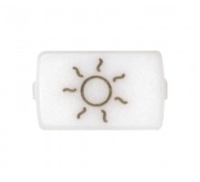 Simon 82 Пиктограмма "Отопление" в клавиши для кнопочного выключателя с подсветкой, S82, S82N, S82 Detail, бе  82972-35  Simon