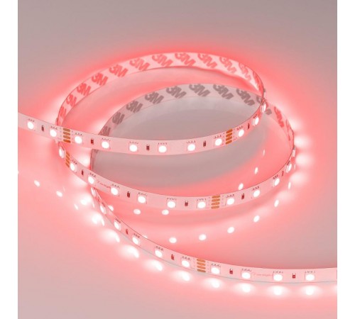 Лента светодиодная RT-B60-10mm 24V RGB (14.4 W/m, IP20, 5060, 5m) (arlight, Открытый)  010367(2)  Arlight