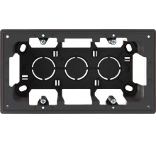 Simon 24 Графит Коробка для накладного монтажа 2-ая  2400752-038  Simon