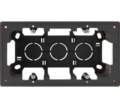 Simon 24 Графит Коробка для накладного монтажа 2-ая  2400752-038  Simon