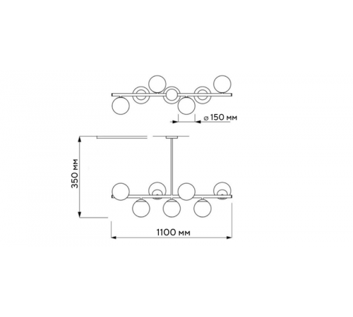 Светильник светодиодный BBLLINE/P G9x7 GL  1904000010  Световые Технологии