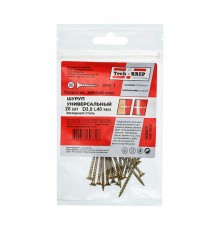 Саморез ШУж 3,0х40 пот. гол. (20 шт) - пакет ( 0,027 кг)  102477  Tech-KREP