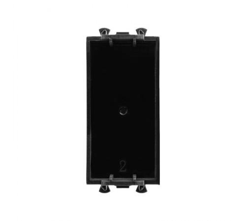 Заглушка "Черный квадрат" "Avanti" модульная, 1 мод  4402991  DKC