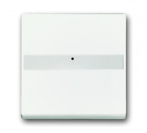 Клавиша для механизма 1-клавишного выключателя, поле для надписи, со световодом, Future/Axcent/Carat/Династия, черный бархат  2CKA001731A1985  ABB