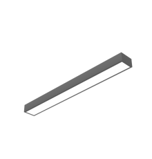 Светодиодный светильник Gexus Line Up 1500x160x110 мм 35 Вт 4000 К RAL9005 черный муар опал-микропризма  V1-R0-90573-30000-4003540  VARTON