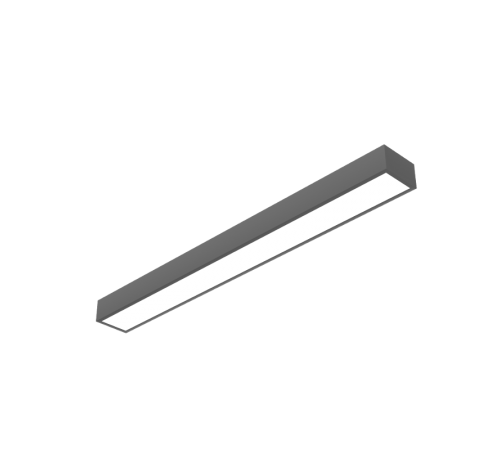 Светодиодный светильник Gexus Line Down 1500x160x110 мм 50 Вт 3000 К RAL9003 белый муар опал-микропризмаDALI  V1-R0-00574-30D01-4005030  VARTON
