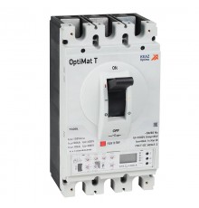 Выключатель автоматический с блоком защиты от токов утечки OptiMat T630M-RCA ETE 630A 4P  357040  КЭАЗ