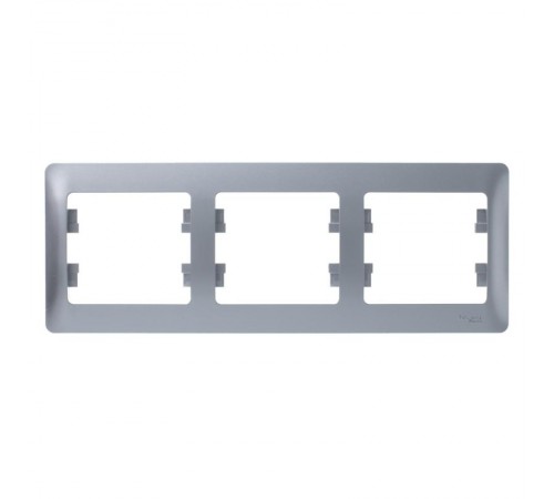 Glossa Алюминий Рамка 3-ая, горизонтальная  GSL000303  SE