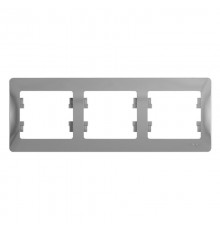 Glossa Алюминий Рамка 3-ая, горизонтальная  GSL000303  SE