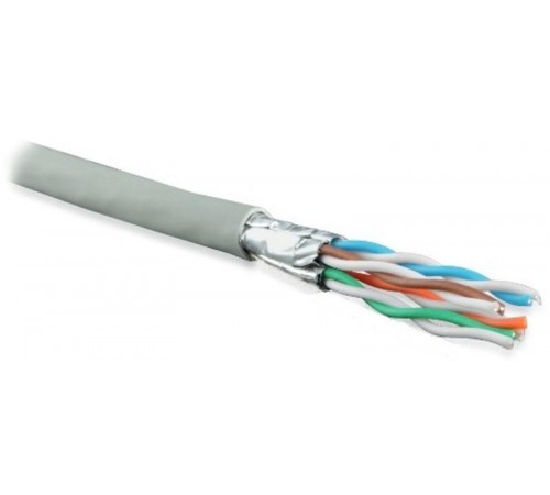 Кабель витая пара UFTP4-C6A-S23-IN-LSZH-GY-500(500м)U/FTP,к6a(10GBE)4п(23AWG),одн(solid),к.п.в эк,б.об.эк,д.ис.в неэ.сис,LSZH,сер  361951  Hyperline