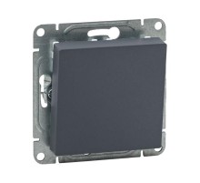 Механизм выключателя, одноклавишный, проходной, графит Эпика  UP1-SWG-11 EKF