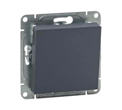 Механизм выключателя, одноклавишный, проходной, графит Эпика  UP1-SWG-11 EKF