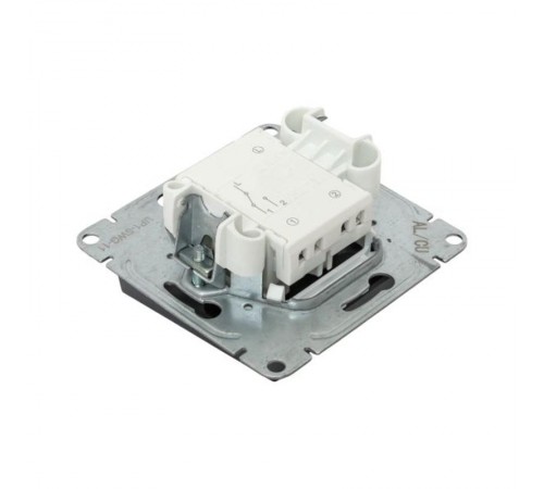 Механизм выключателя, одноклавишный, проходной, графит Эпика  UP1-SWG-11 EKF