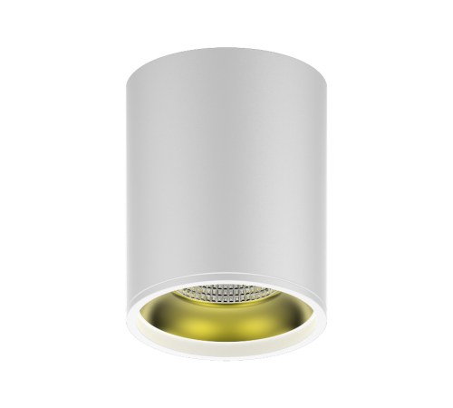 Светильник светодиодный декоративный бытовой HD010 12W (белый золото) 3000K 79x100мм  HD010  Gauss